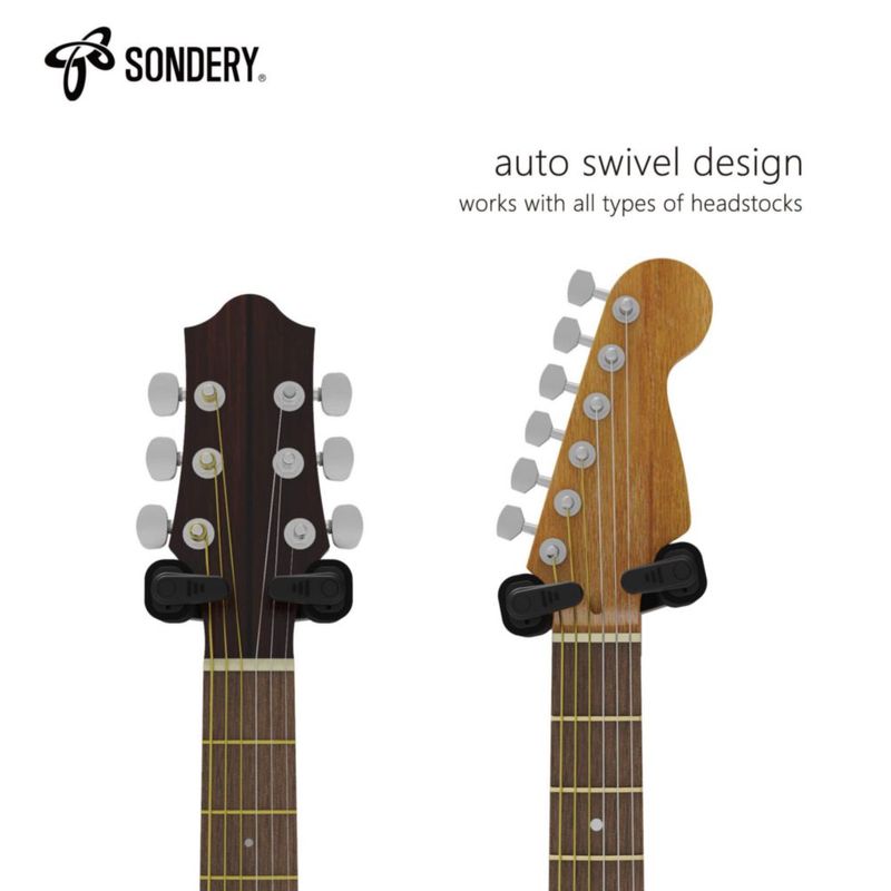 Soporte de pared para guitarra Sondery Auto Lock para todas las guitarras