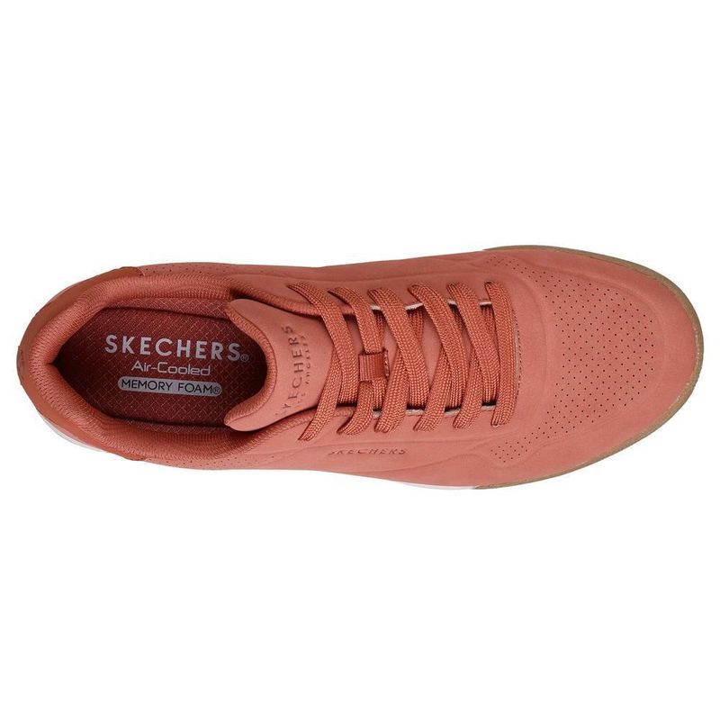 Tenis skechers street café terracota para hombre 183283clay
