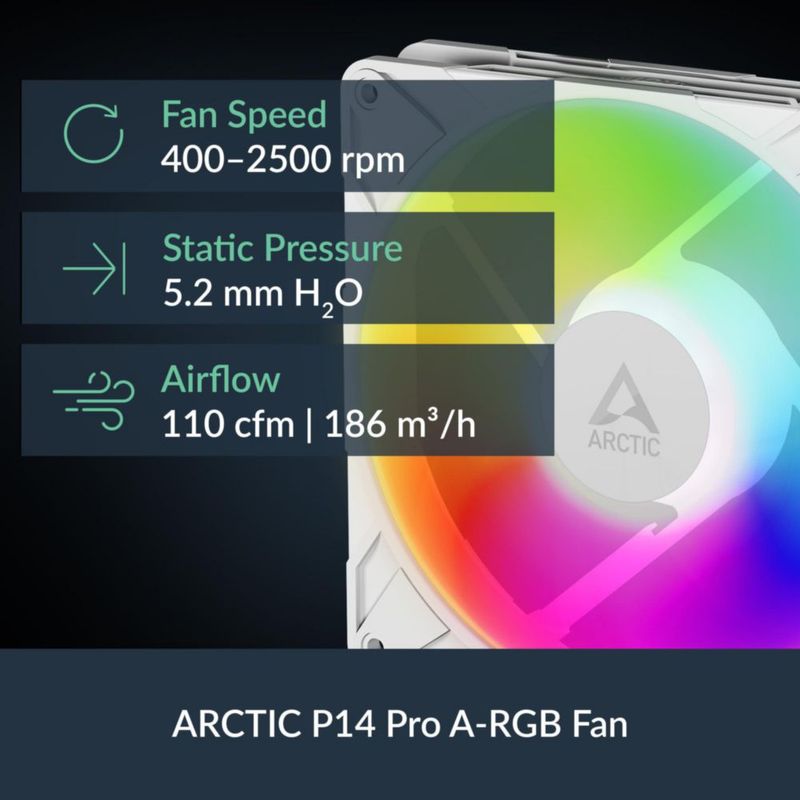 Enfriador de CPU Líquido ARCTIC Liquid Freezer III Pro 420 A‑RGB