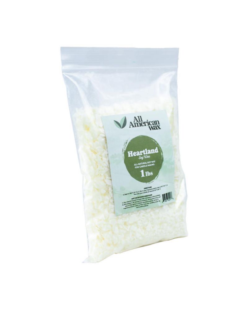 Cera de soja All American 454 g para elaboración de velas naturales