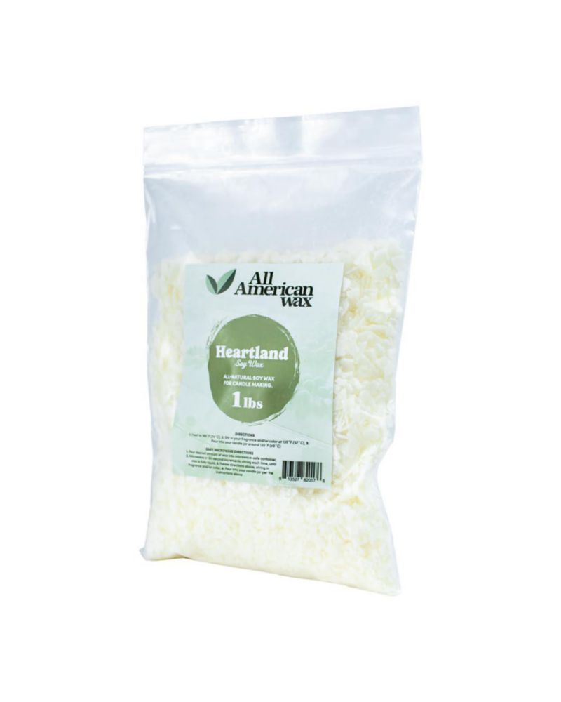 Cera de soja All American 454 g para elaboración de velas naturales