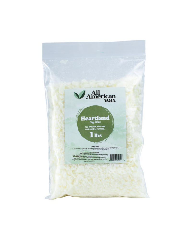 Cera de soja All American 454 g para elaboración de velas naturales