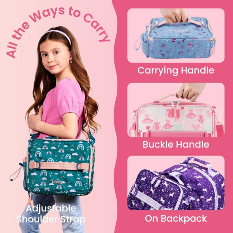 Bolsa de Almuerzo Reutilizable y Aislada Bentgo Kids Prints