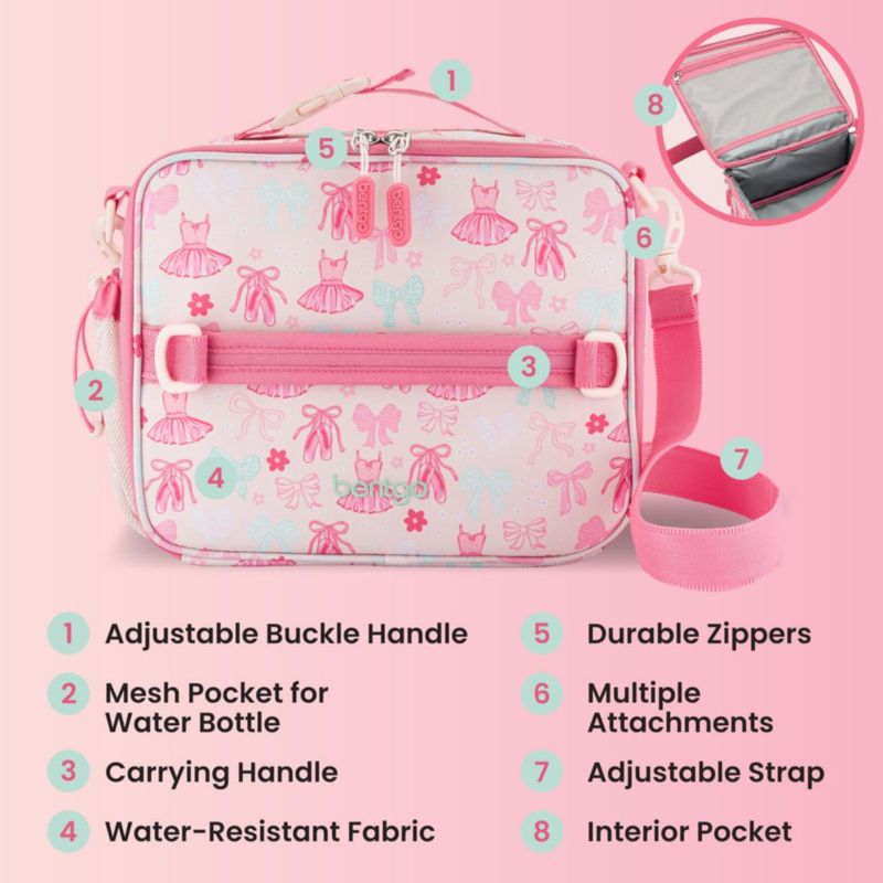 Bolsa de Almuerzo Reutilizable y Aislada Bentgo Kids Prints
