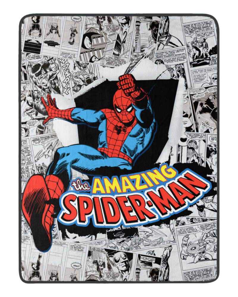 Manta Northwest 117 cm x 152 cm Spider-Man Old School