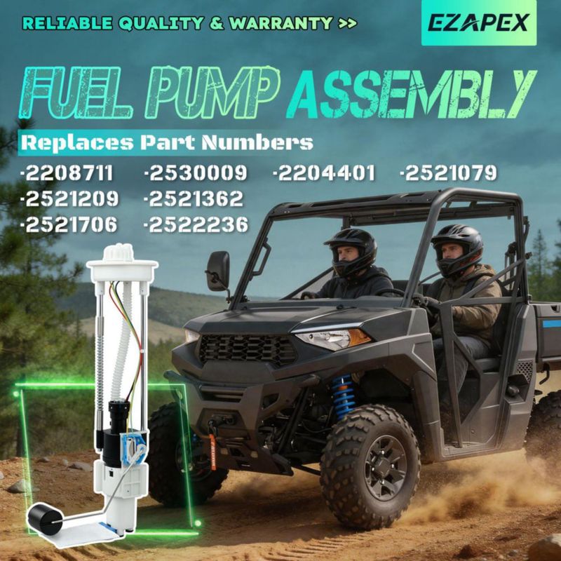 Bomba de combustible EZAPEX para Polaris Ranger / Sportsman / Scrambler