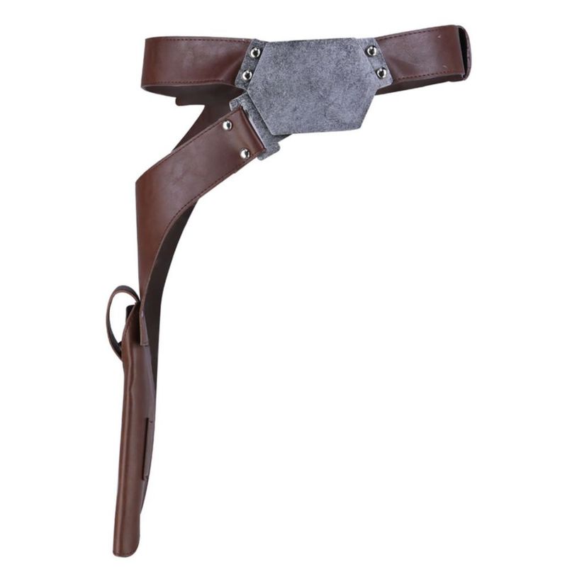 Cinturón de Cosplay Han Solo xcoser Ajustable con Funda de PU