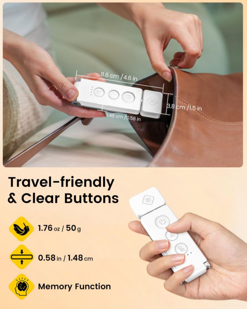 Lámpara de Lectura Glocusent 12 LED Recargable 100 h
