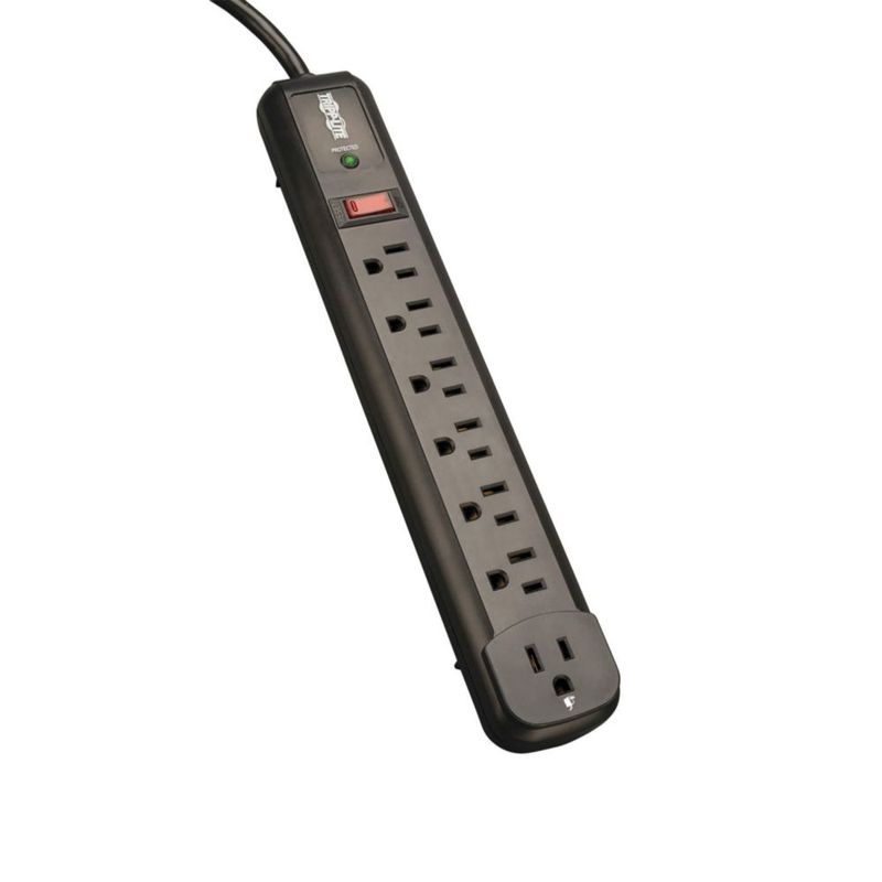 Regleta TRIPP LITE de 7 tomas negra 12 m