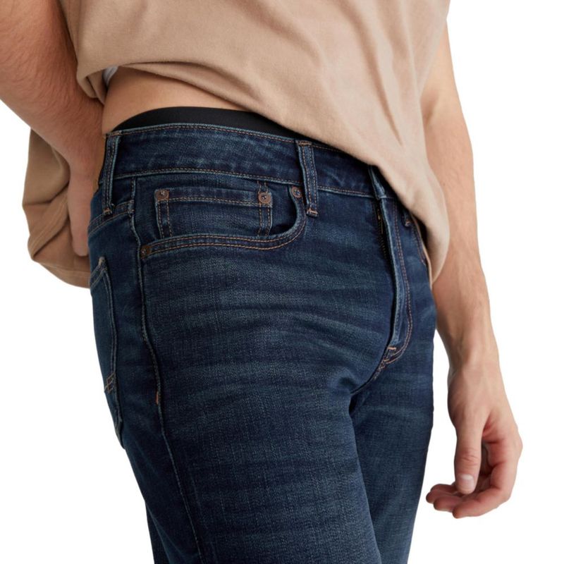 Jeans AEROPOSTALE Corte Regular 28 32 Lavado Oscuro