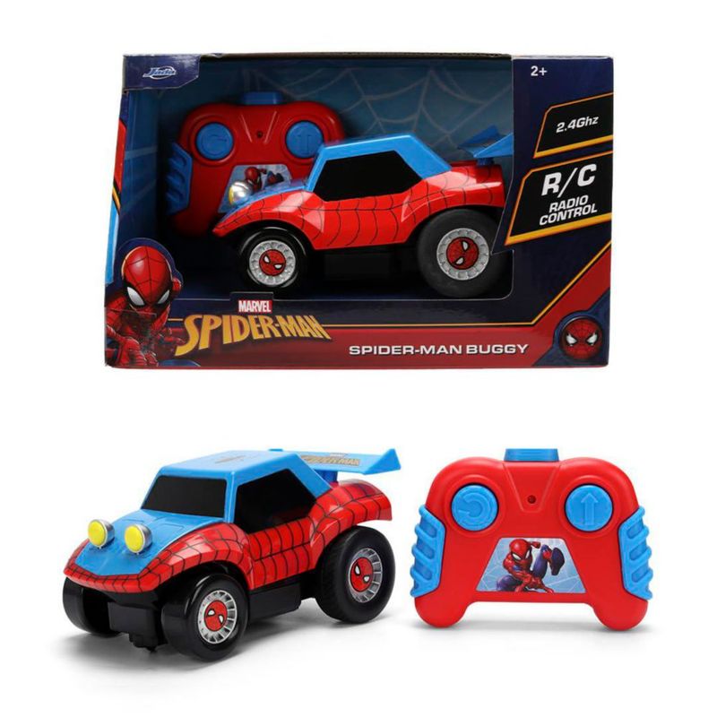 Coche RC Jada Spider-Man a escala 1:32 - Juguete