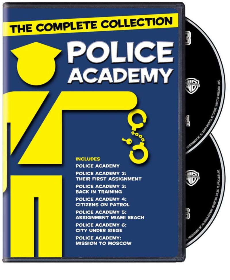 Colección DVD WARNER BROS Academia de Policía (7 películas)