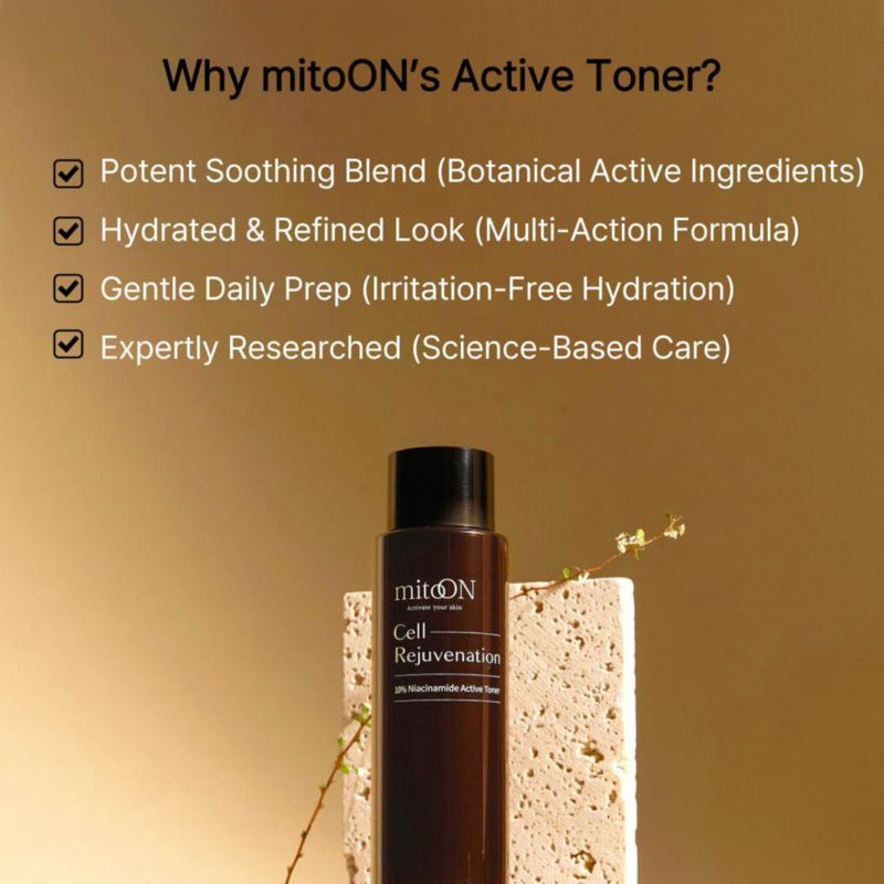 Tónico mito:ON 150 ml Niacinamida (Vitamina B3) + Resveratrol