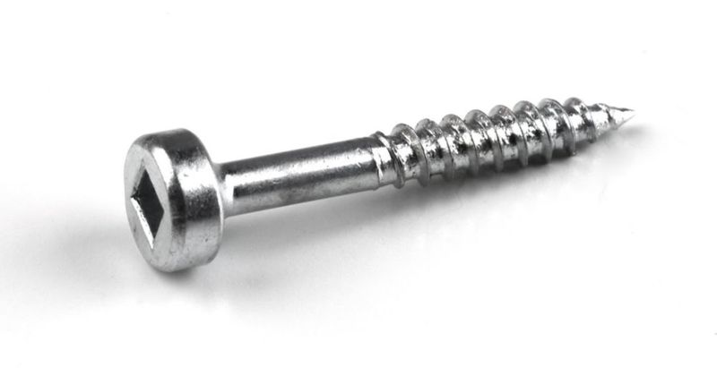 Tornillos Kreg de 25 mm Zincados para Agujeros Tipo Bolsillo – Pack de 500 unidades