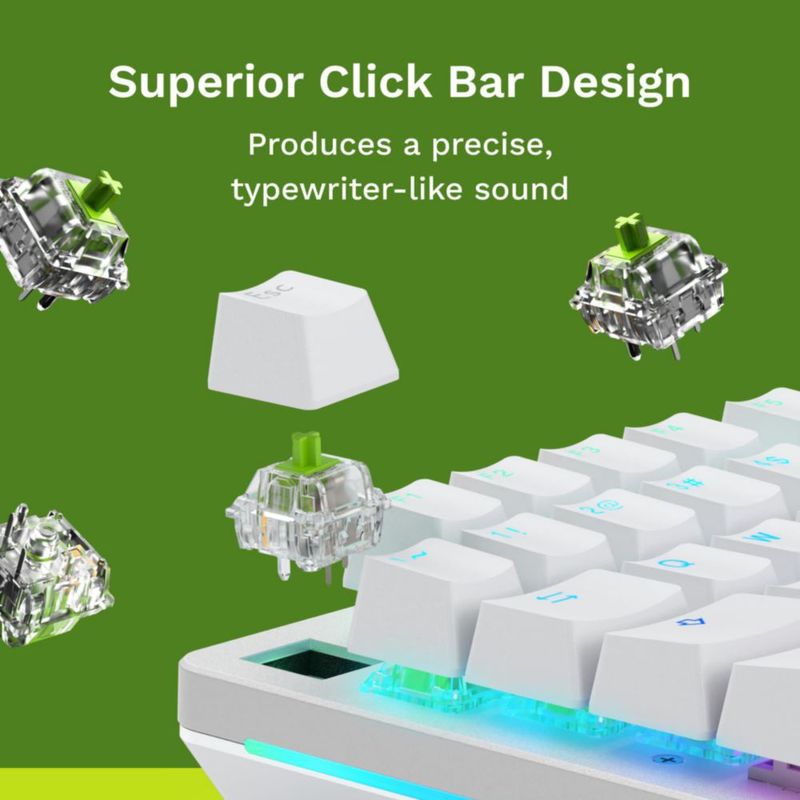 Interruptores mecánicos GLORIOUS Raptor Clicky - Pack de 36