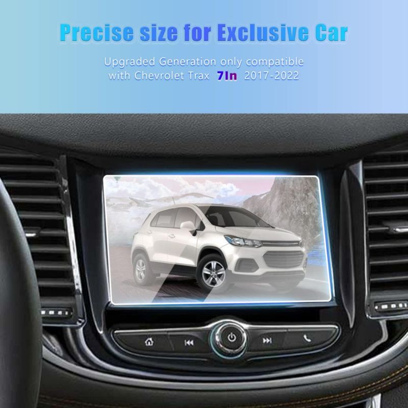 Protector de pantalla de vidrio templado de 7 pulgadas para Chevy Trax