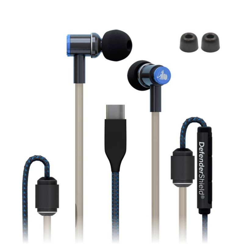 Auriculares DefenderShield Air Tube con Cable USB-C