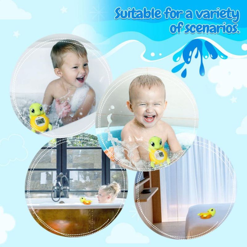Termómetro de baño para bebés MayRoxe Backstroke Sea Turtle