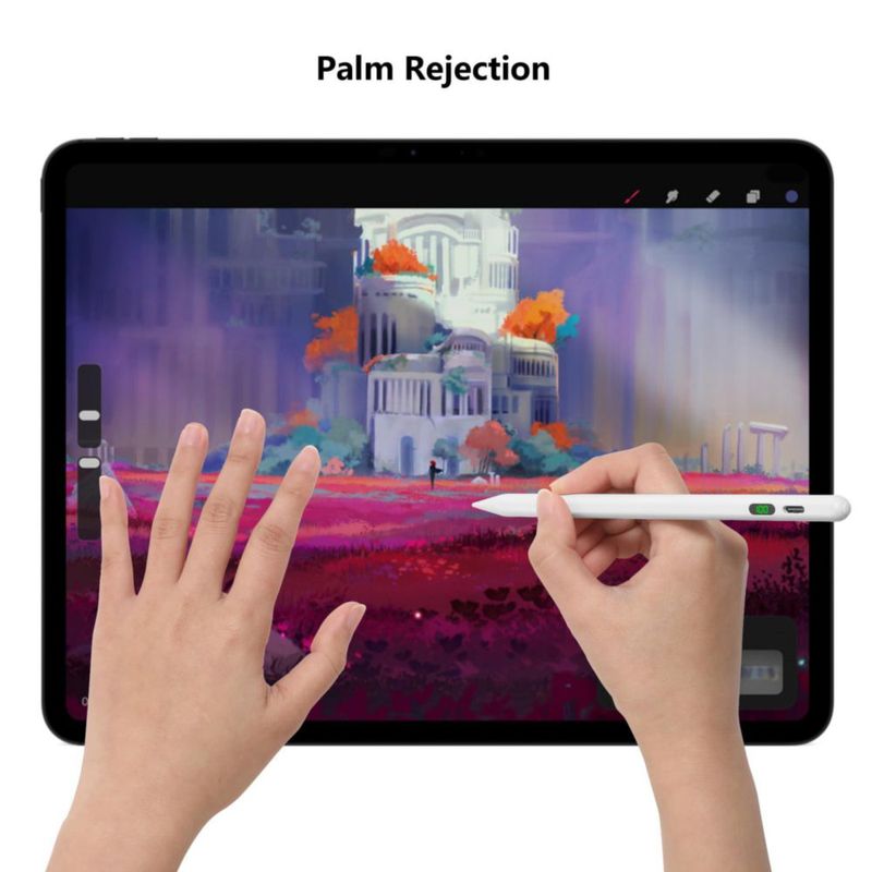 Lápiz Stylus Dalivard para iPad Blanco con Inclinación 165 cm