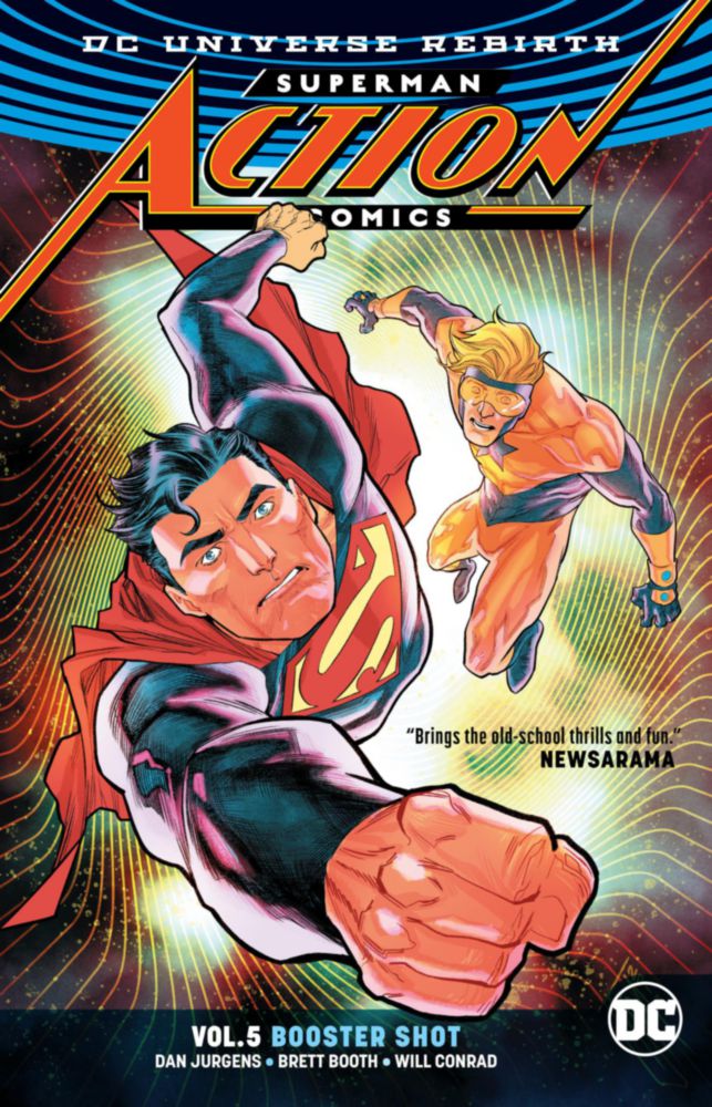Libro DC Comics Superman: Action Comics Vol. 5 – Booster Shot