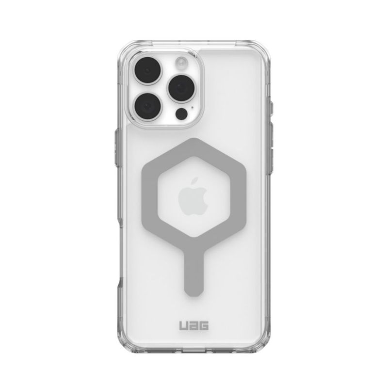 Funda UAG Plyo para iPhone 16 Pro Max compatible MagSafe Ice/Silver