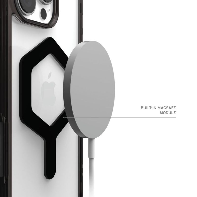 Funda UAG Plyo para iPhone 16 Pro Max compatible MagSafe Ice/Silver