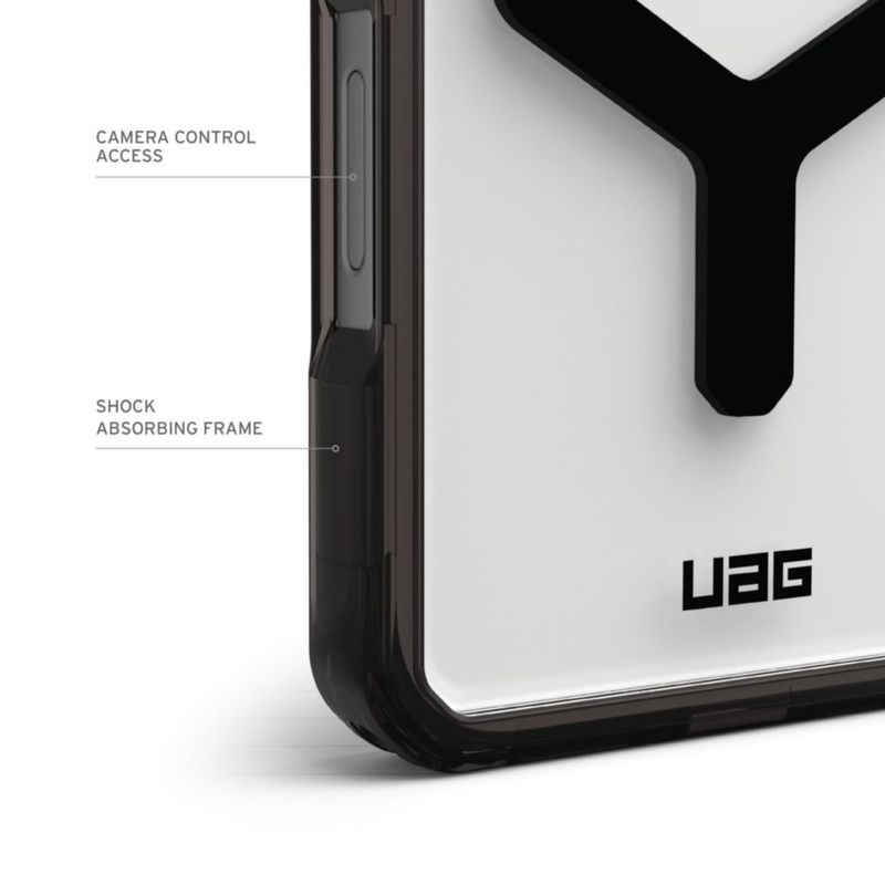 Funda UAG Plyo para iPhone 16 Pro Max compatible MagSafe Ice/Silver