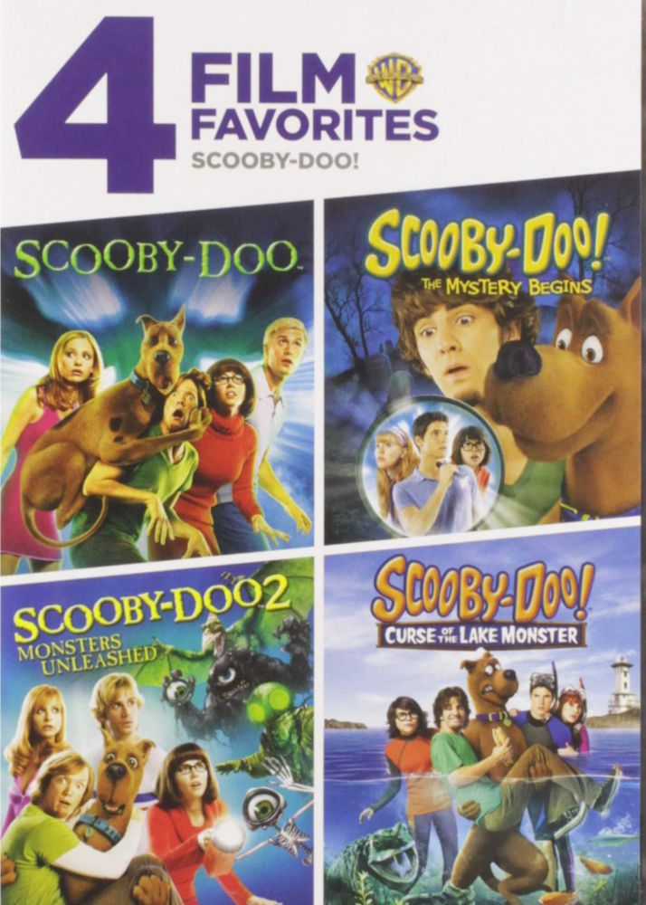 DVD Warner Bros. 4 películas favoritas de Scooby-Doo