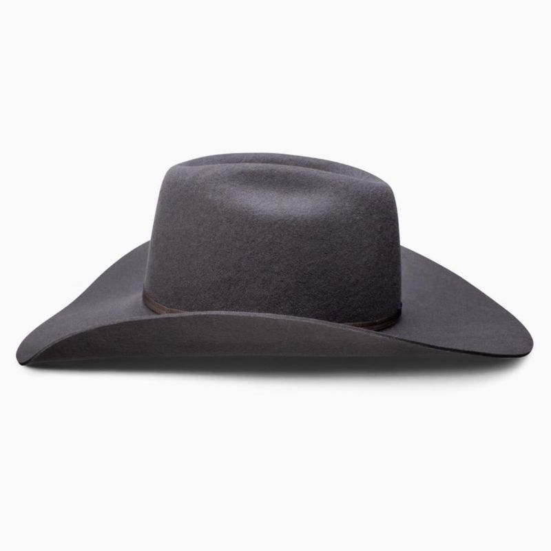 Sombrero RESISTOL 3X 9ª Ronda Gris Granito 53 cm