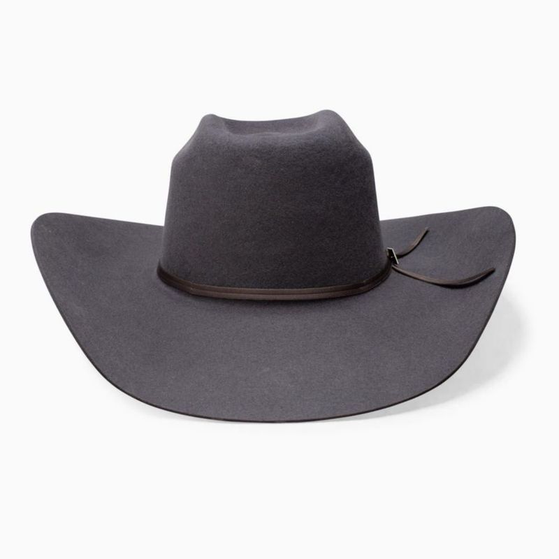 Sombrero RESISTOL 3X 9ª Ronda Gris Granito 53 cm