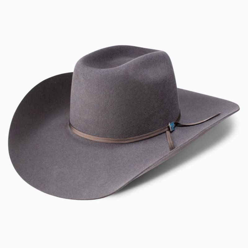 Sombrero RESISTOL 3X 9ª Ronda Gris Granito 53 cm