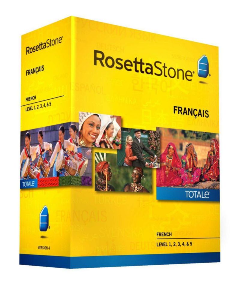 Software Rosetta Stone Francés Niveles 1-5
