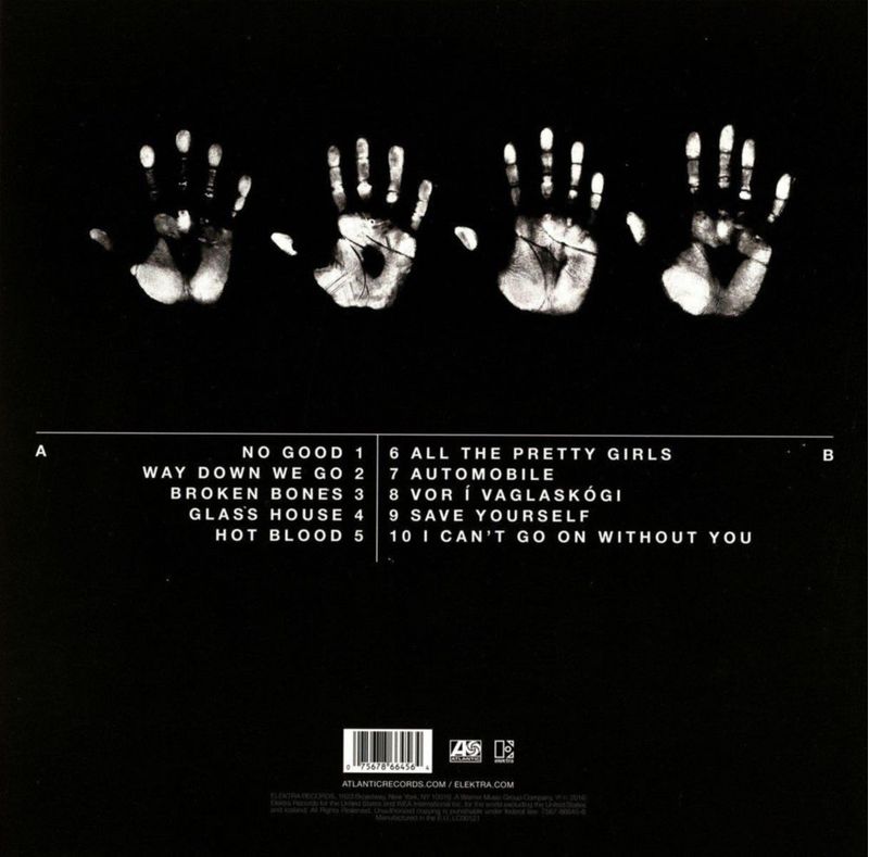 Vinilo ATLANTIC RECORDS A/B Rock 2016