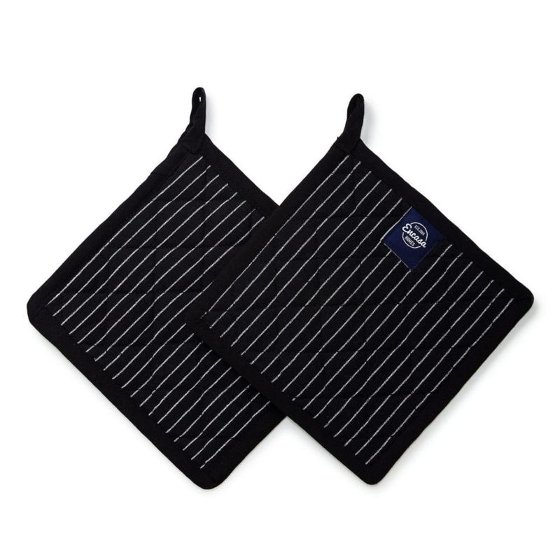Manoplas Encasa XO 20 cm Negro (2 piezas)