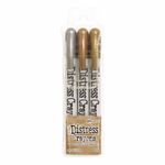 Ranger Tim Holtz Crayones metálicos 3 piezas 13 cm
