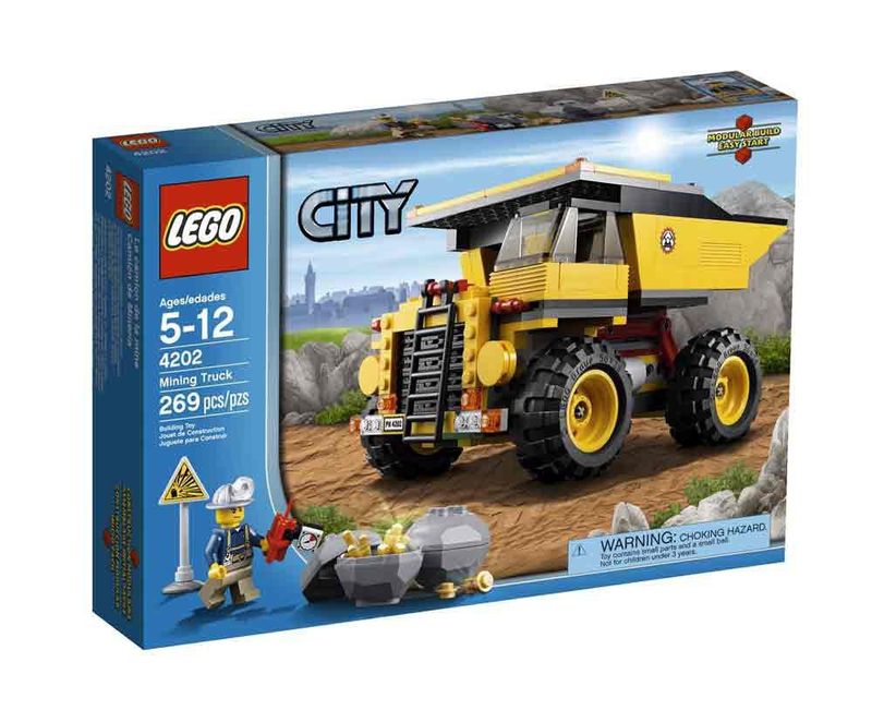 Camión Minero LEGO 4202 12 cm