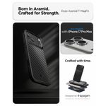 Funda Spigen Enzo Aramid T para iPhone 17 Pro Max negra
