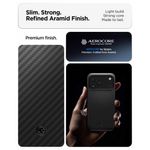 Funda Spigen Enzo Aramid T para iPhone 17 Pro Max negra