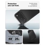 Funda Spigen Enzo Aramid T para iPhone 17 Pro Max negra