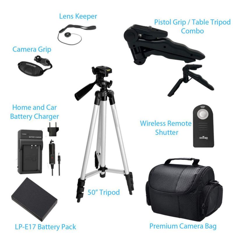 Kit de lentes COMMANDER OPTICS 58 mm + tarjeta SD de 32 GB