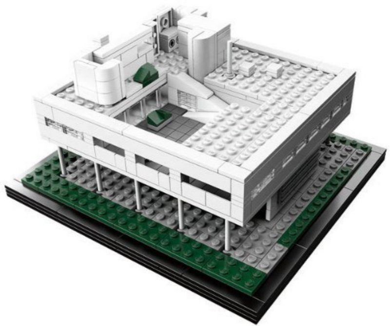 Set LEGO Architecture Villa Savoye 21014 9 × 19 × 18 cm