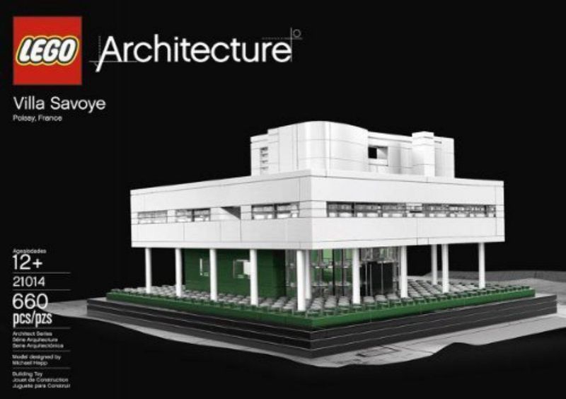 Set LEGO Architecture Villa Savoye 21014 9 × 19 × 18 cm