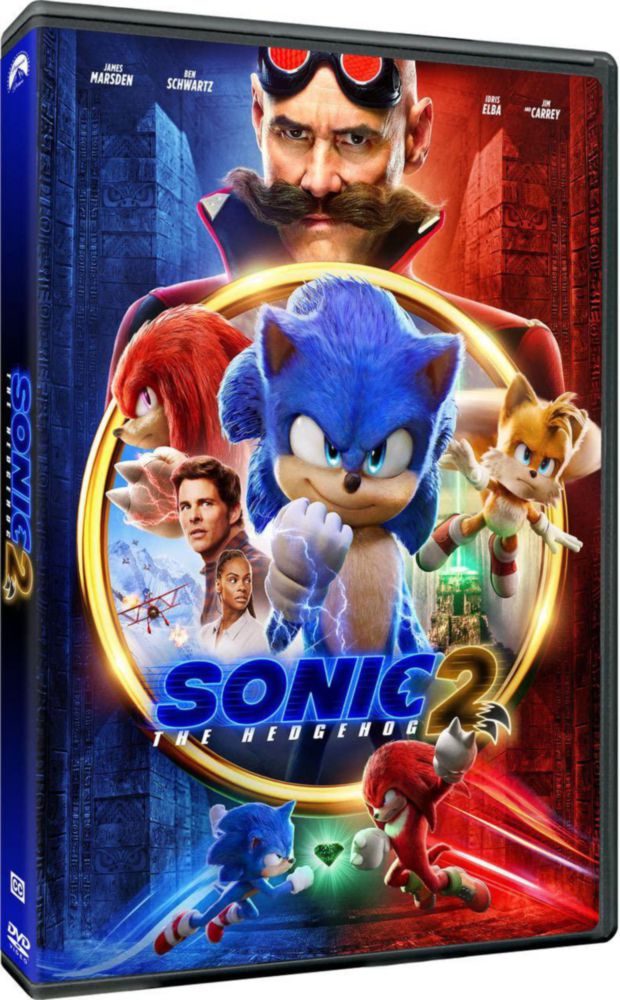 DVD Paramount – Sonic The Hedgehog 2