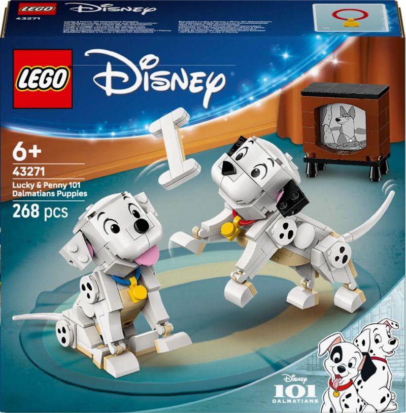 Bloques de Construcción LEGO 43271 Disney 101 Dálmatas 268 piezas