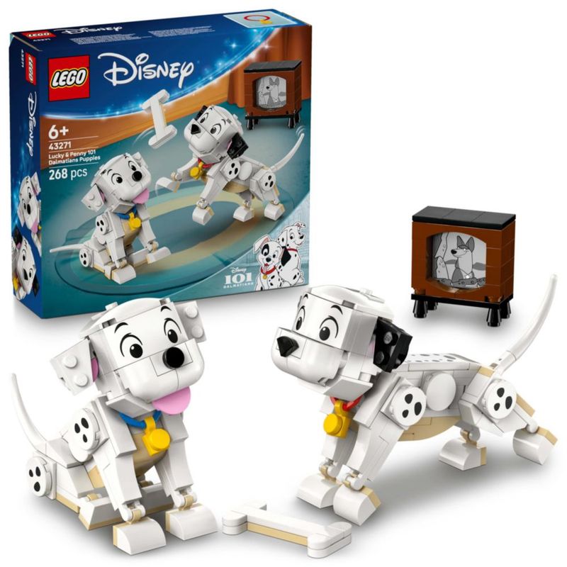 Bloques de Construcción LEGO 43271 Disney 101 Dálmatas 268 piezas