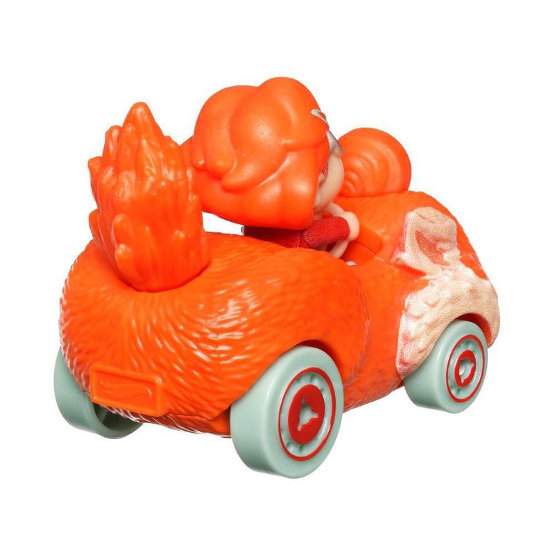 Auto de juguete Hot Wheels Mei y Panda Rojo Ming escala 1:64