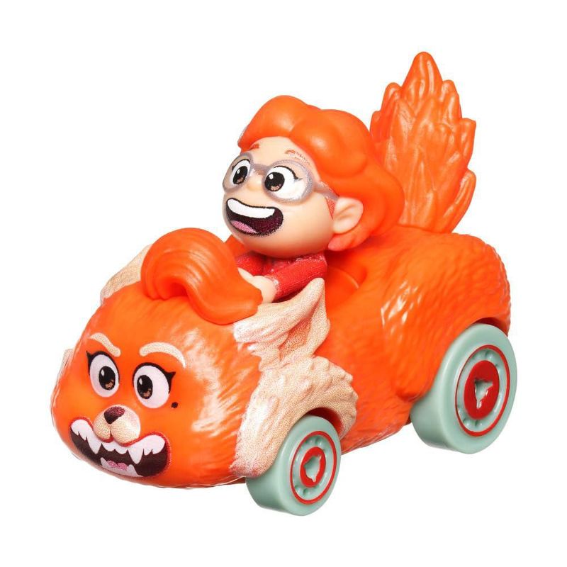 Auto de juguete Hot Wheels Mei y Panda Rojo Ming escala 1:64