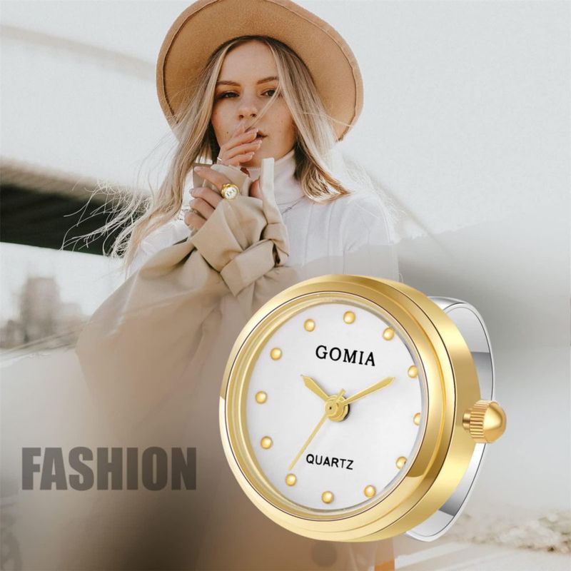 Reloj Anular JewelryWe de Cuarzo 22 cm Unisex 10 g