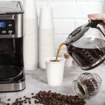 Vaso desechable ESSENTIAL 255 ml paquete de 100 unidades blanco