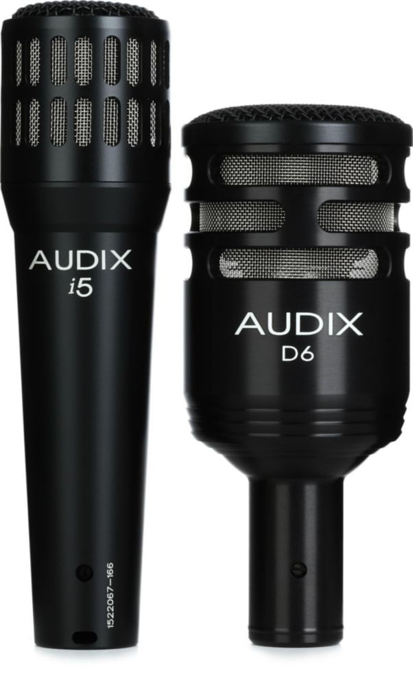 Kit de micrófonos para batería AUDIX KSCOMBO D6/i5 - Negro